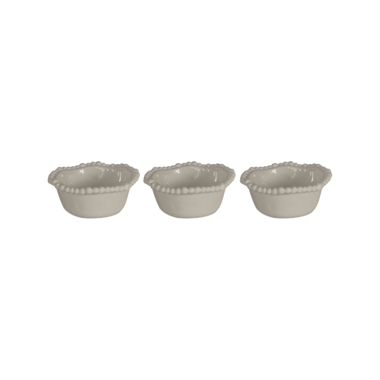 Set of 3 bowls Taupe - Joke