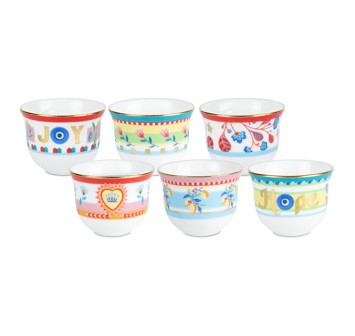 Set 6 mini cups - Mamma Mia